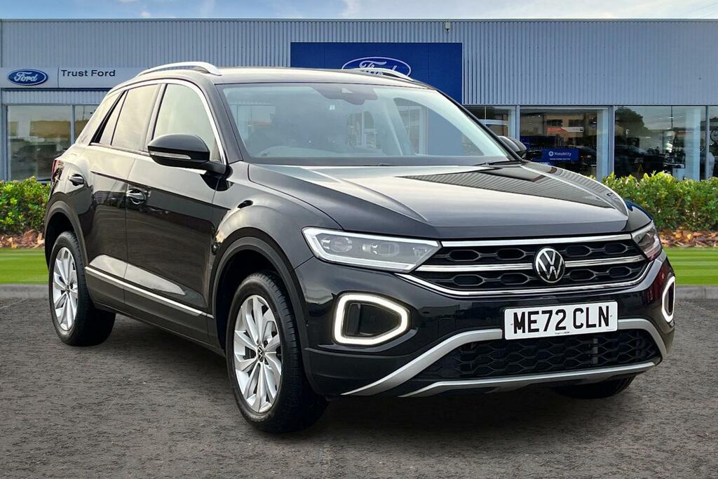 Volkswagen T-Roc 1.5 Tsi Style Suv Dsg 150 Ps With Sat Black