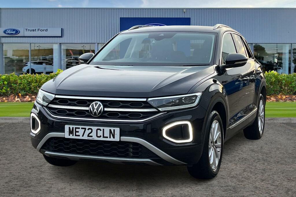 Volkswagen T-Roc 1.5 Tsi Style Suv Dsg 150 Ps With Sat ME72CLN Black #5
