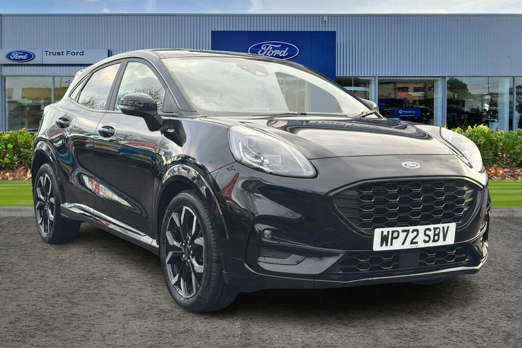 Ford Puma 1.0 Ecoboost Hybrid Mhev 155 St-line X With B Black