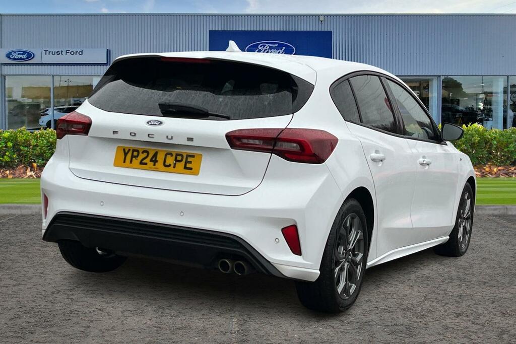 Ford Focus 1.0 Ecoboost Hybrid Mhev St-line Sync4 Navigation YP24CPE White #4