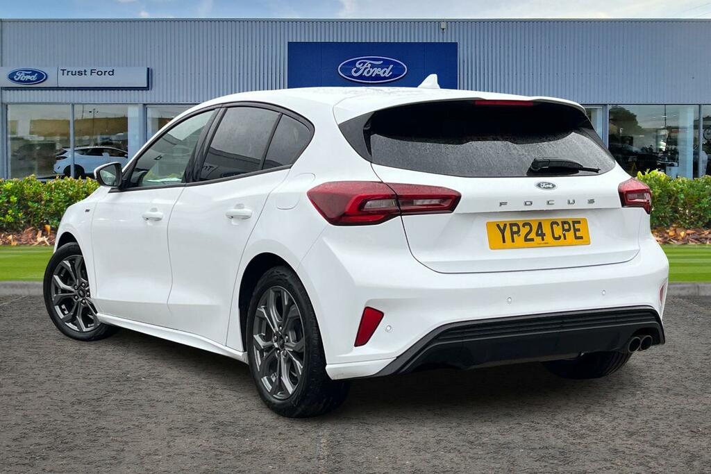 Ford Focus 1.0 Ecoboost Hybrid Mhev St-line Sync4 Navigation YP24CPE White #2