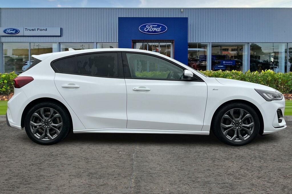 Ford Focus 1.0 Ecoboost Hybrid Mhev St-line Sync4 Navigation YP24CPE White #3