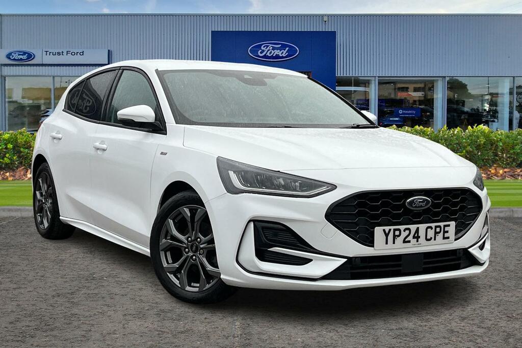 Ford Focus 1.0 Ecoboost Hybrid Mhev St-line Sync4 Navigation White