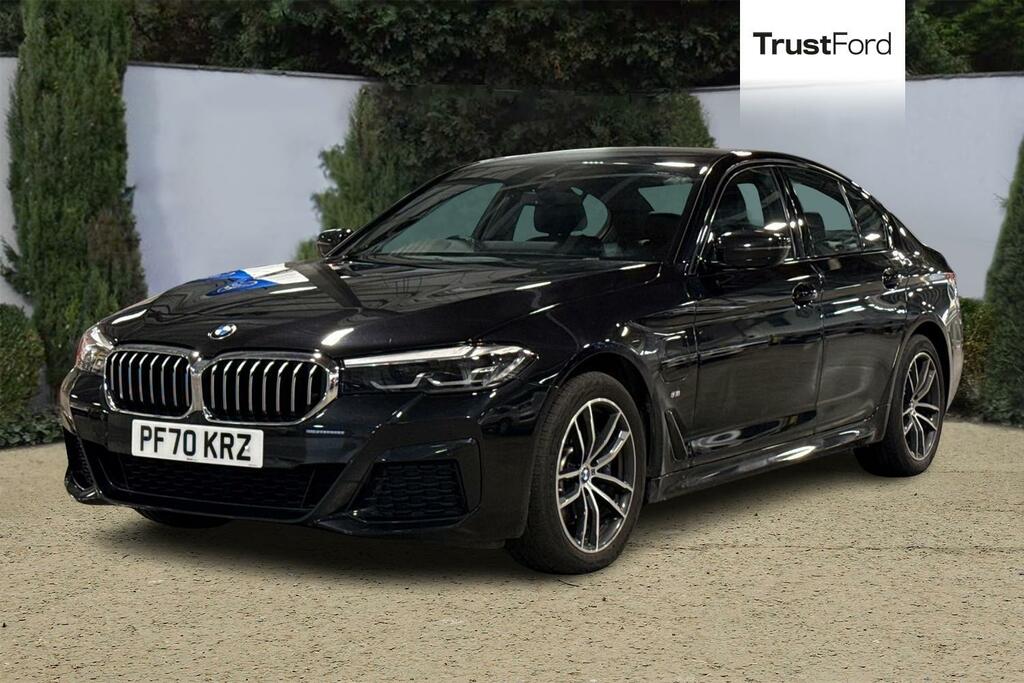 BMW 5 Series 2.0 530E 12Kwh M Sport Saloon Plug-in H PF70KRZ Black #5