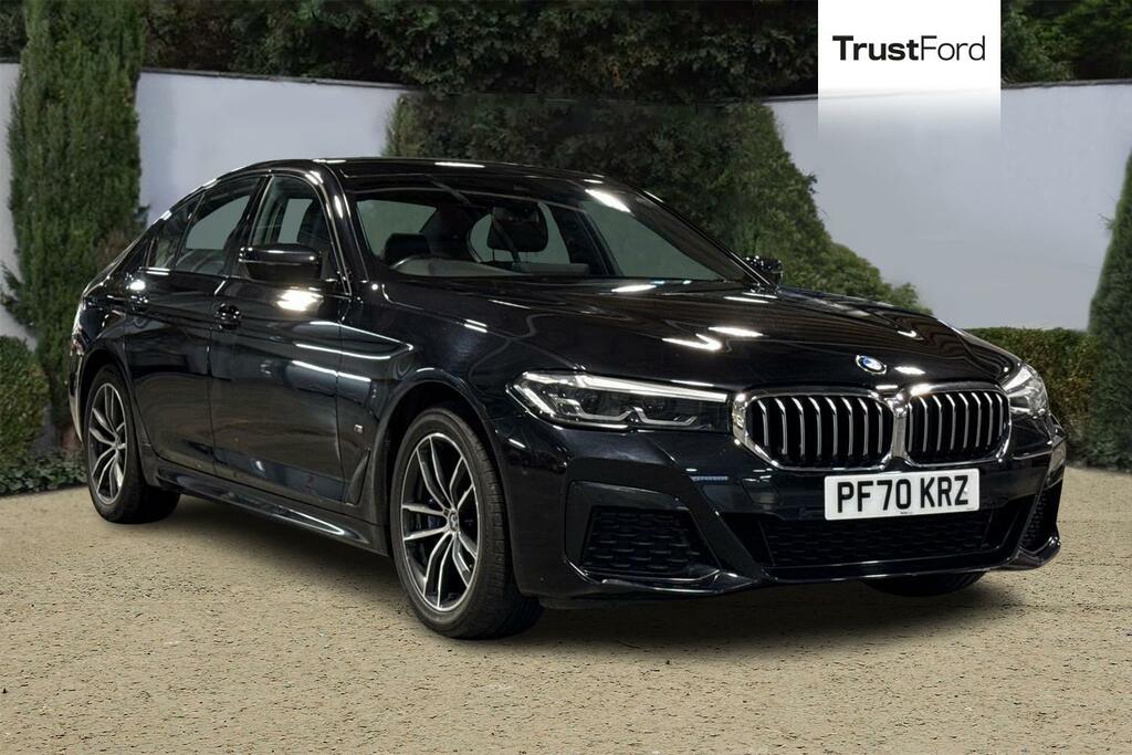 BMW 5 Series 2.0 530E 12Kwh M Sport Saloon Plug-in H Black