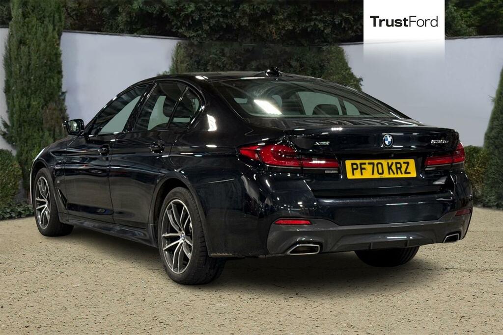 BMW 5 Series 2.0 530E 12Kwh M Sport Saloon Plug-in H PF70KRZ Black #2