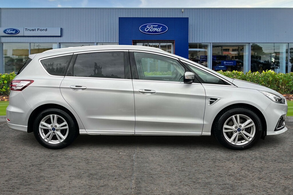 Ford S-Max 2.0 Ecoblue Titanium Lux Pack Heated Se Silver #3