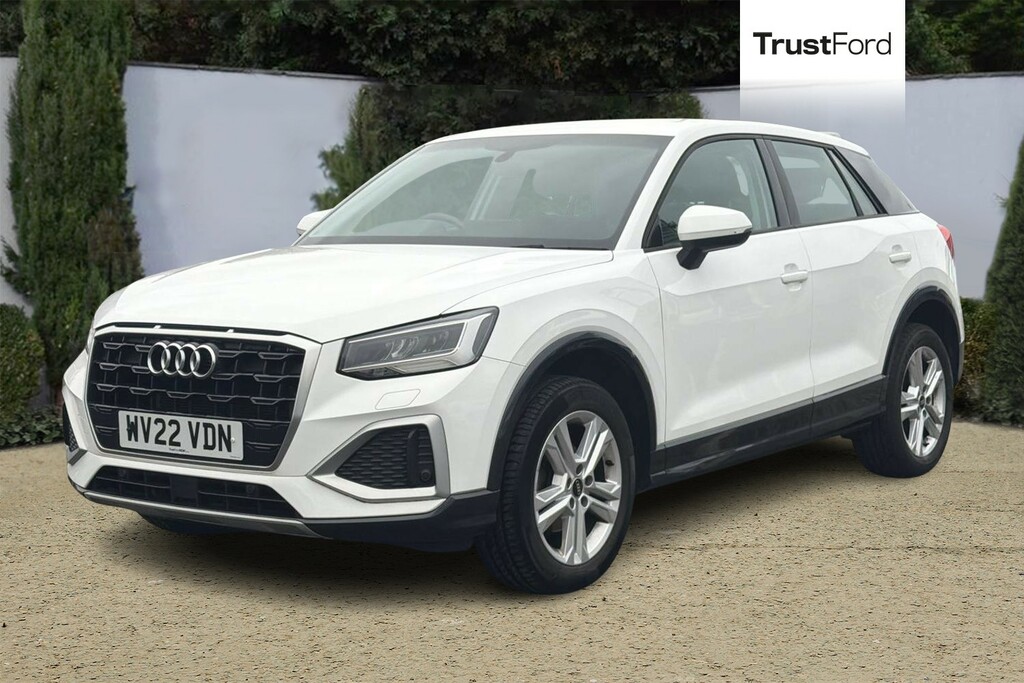 Audi Q2 35 Tfsi Sport With Sat Nav Rear Sensors Power WV22VDN White #5