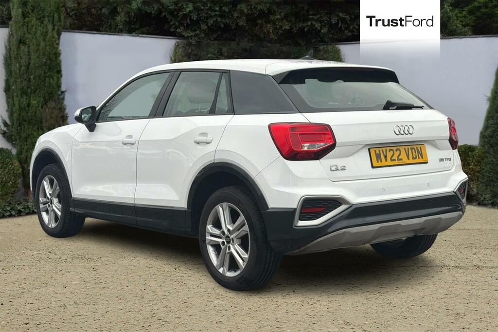 Audi Q2 35 Tfsi Sport With Sat Nav Rear Sensors Power WV22VDN White #2