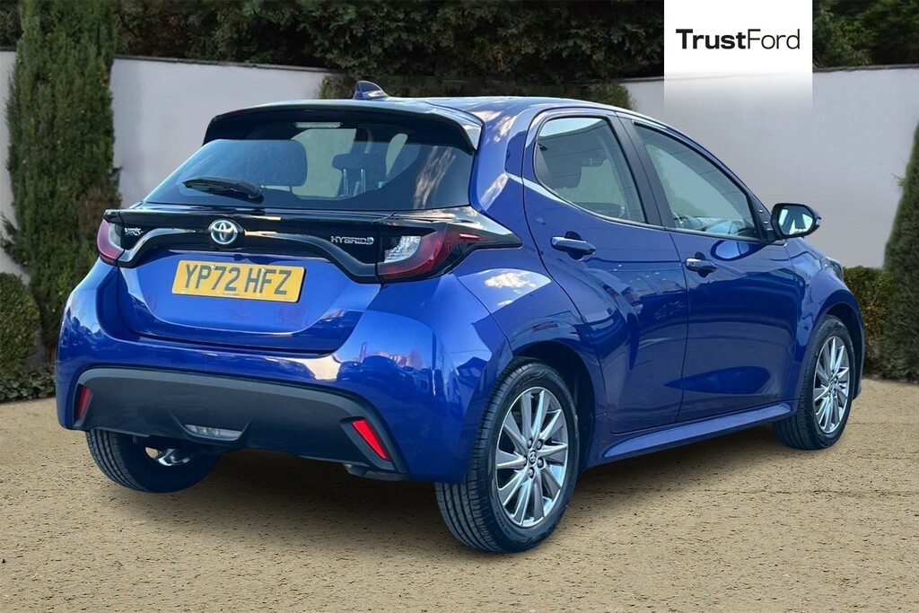 Toyota Yaris 1.5L Vvt-h 116Ps Hybrid Icon YP72HFZ Blue #4