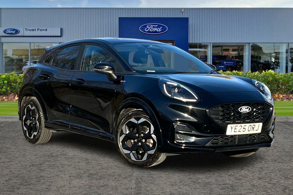 Ford Puma 1.0 Ecoboost Hybrid Mhev St-line X Black