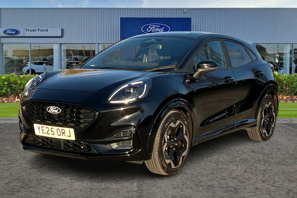 Ford Puma 1.0 Ecoboost Hybrid Mhev St-line X YE25ORJ Black #5