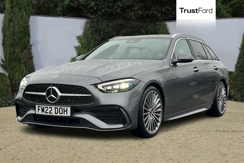 Mercedes-Benz C Class Amg Line Premium 360 View Camera Heated Seats Grey #5