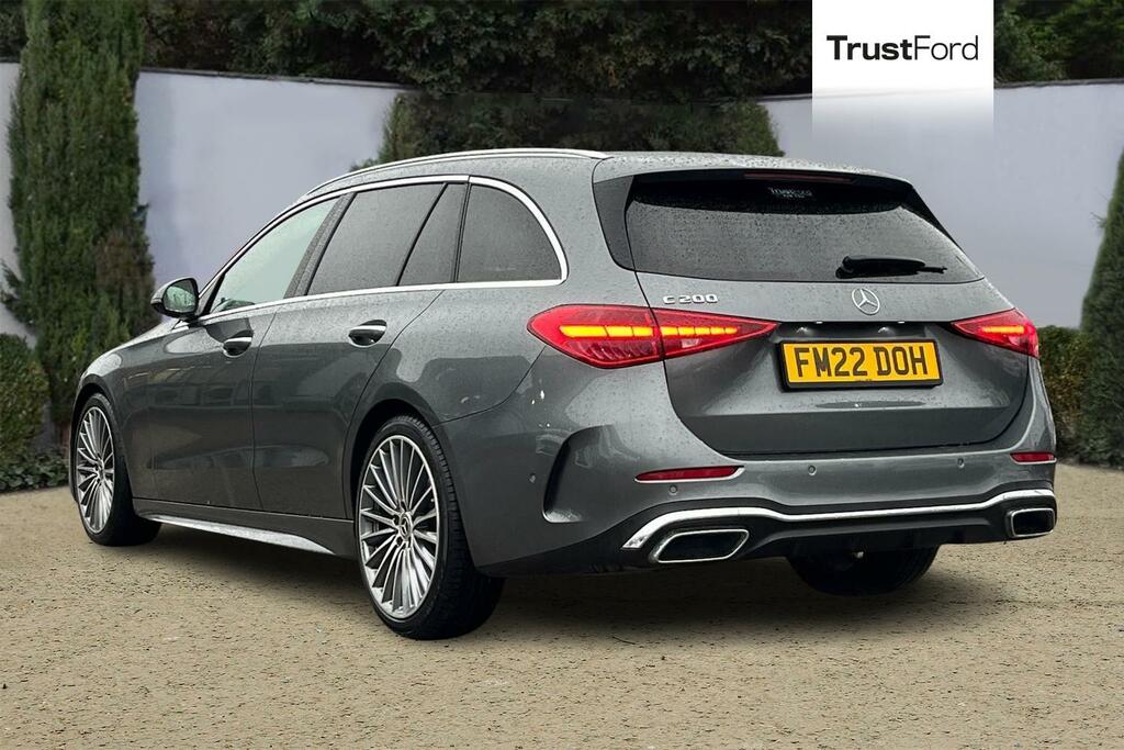 Mercedes-Benz C Class Amg Line Premium 360 View Camera Heated Seats Grey #2