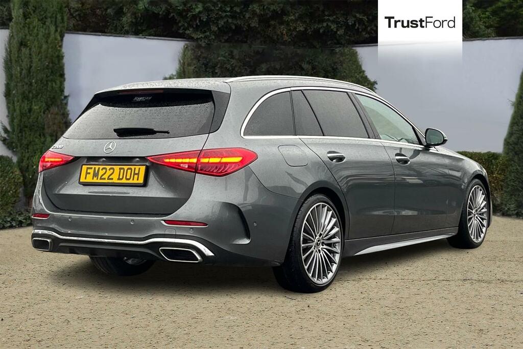 Mercedes-Benz C Class Amg Line Premium 360 View Camera Heated Seats Grey #4