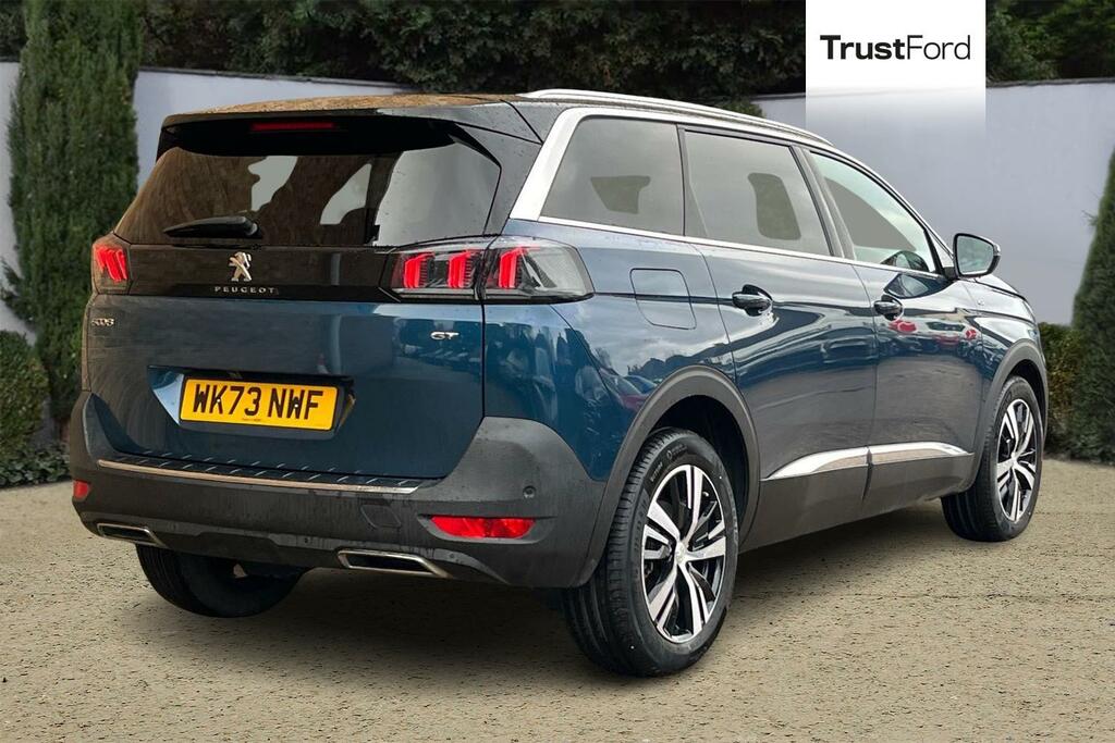 Peugeot 5008 1.2 Puretech Gt Eat8 WK73NWF Blue #4