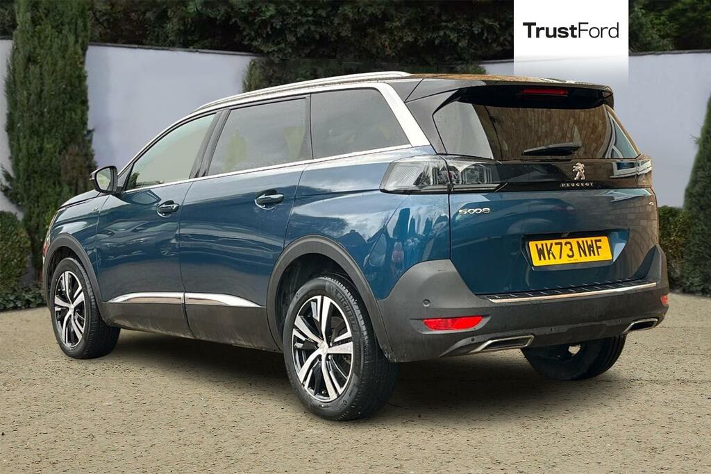 Peugeot 5008 1.2 Puretech Gt Eat8 WK73NWF Blue #2