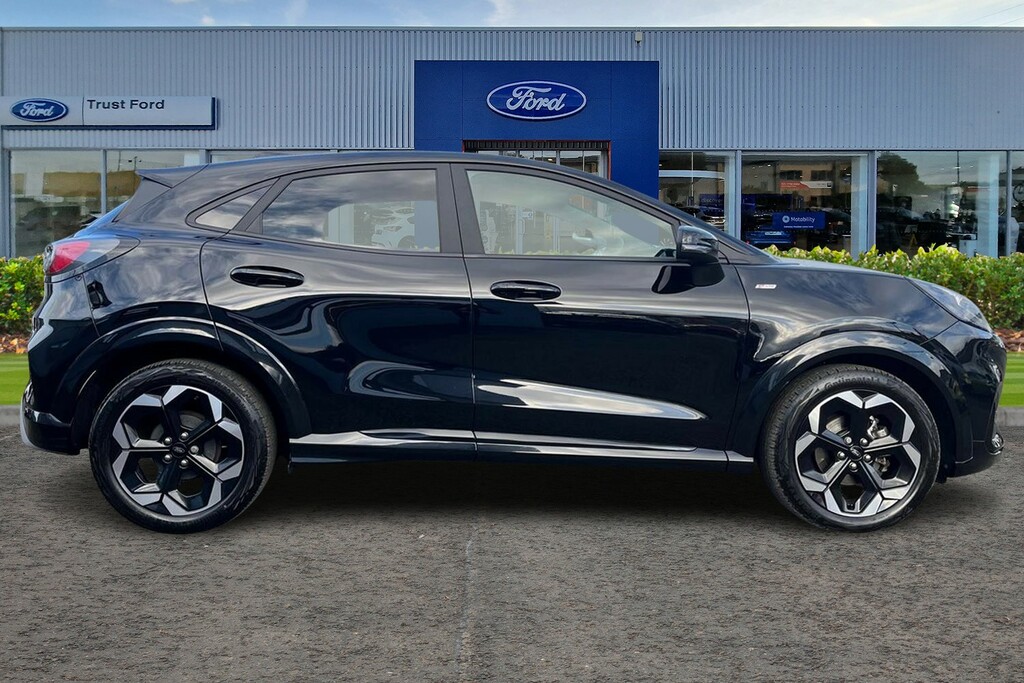 Ford Puma 1.0 Ecoboost Hybrid Mhev 155 St-line X Dct HMZ2061 Black #3