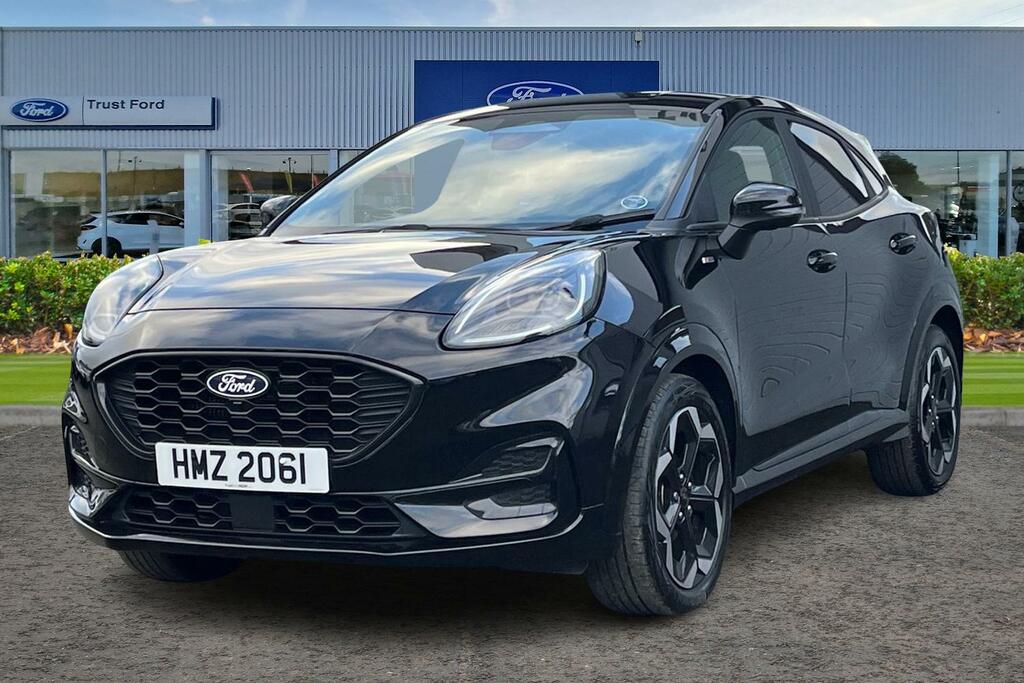 Ford Puma 1.0 Ecoboost Hybrid Mhev 155 St-line X Dct HMZ2061 Black #5