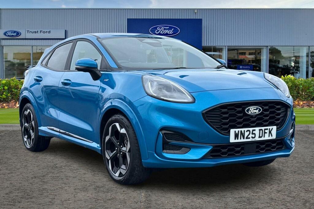 Ford Puma 1.0 Ecoboost Hybrid Mhev 155 St-line X Dct 5Dr- Wi Blue