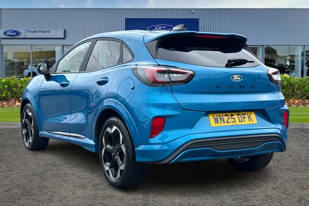 Ford Puma 1.0 Ecoboost Hybrid Mhev 155 St-line X Dct 5Dr- Wi WN25DFK Blue #2