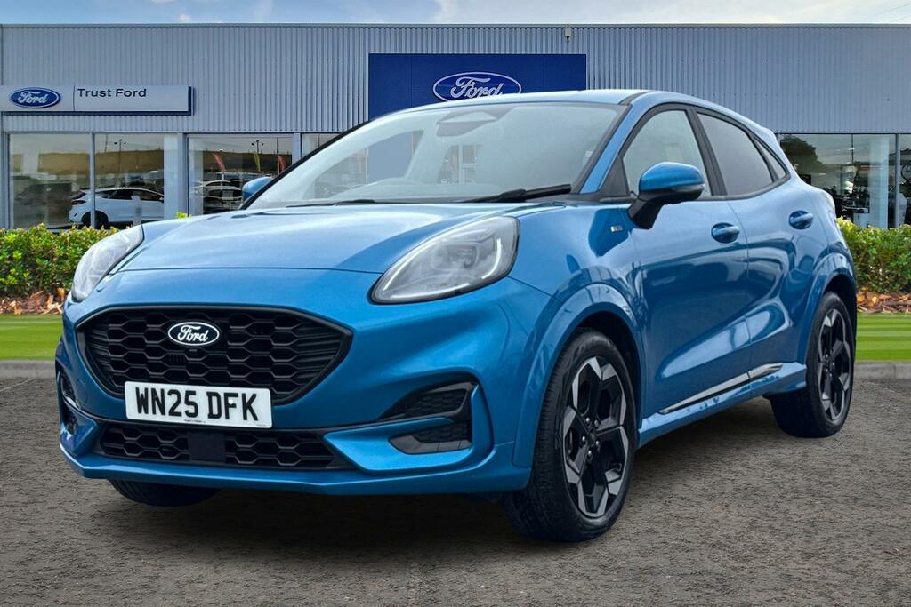 Ford Puma 1.0 Ecoboost Hybrid Mhev 155 St-line X Dct 5Dr- Wi WN25DFK Blue #5