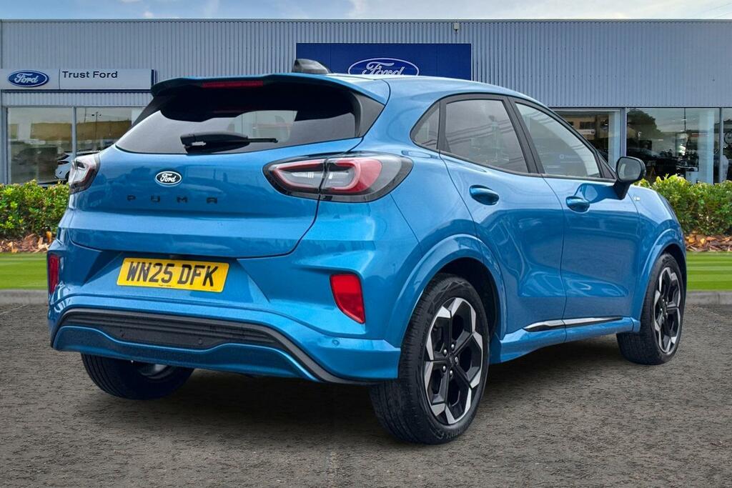 Ford Puma 1.0 Ecoboost Hybrid Mhev 155 St-line X Dct 5Dr- Wi WN25DFK Blue #4