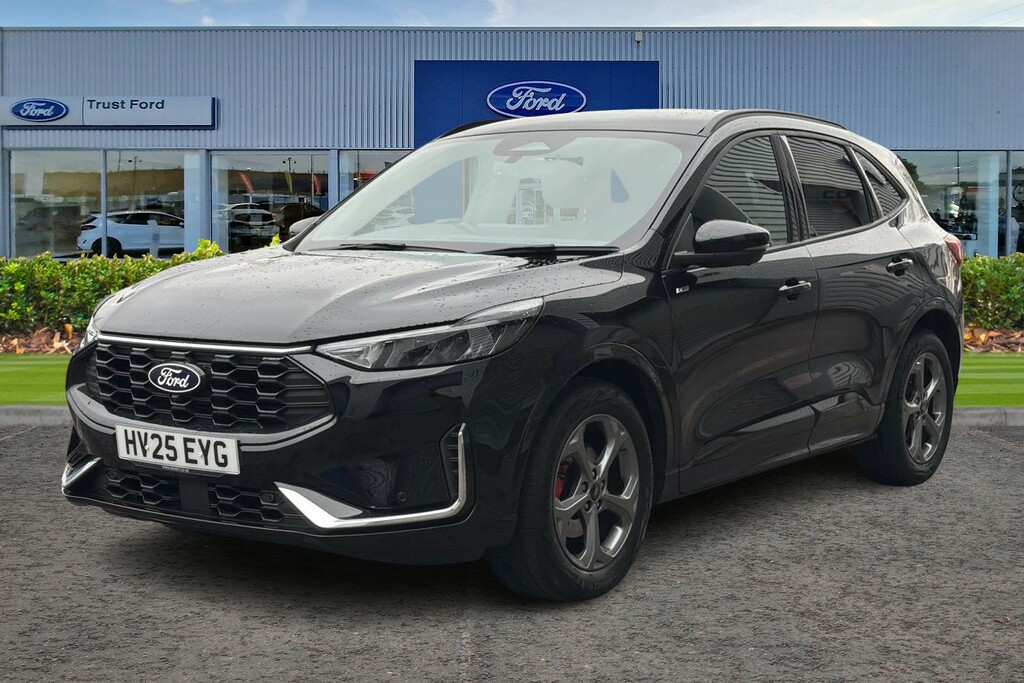 Ford Kuga 1.5 Ecoboost St-line With 360 Parking Camera B HV25EYG Black #5