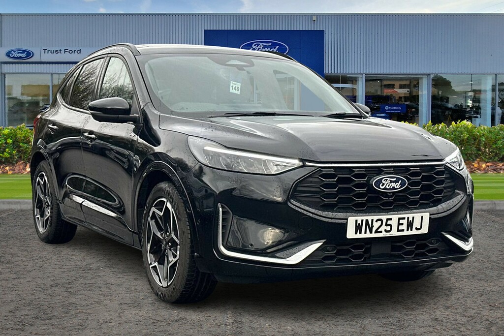 Ford Kuga 1.5 Ecoboost St-line X With Power Tailgate Bo Black