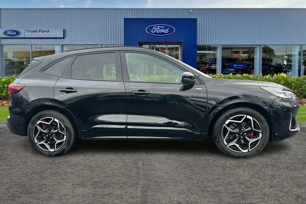 Ford Kuga 1.5 Ecoboost St-line X With Power Tailgate Bo WN25EWJ Black #3