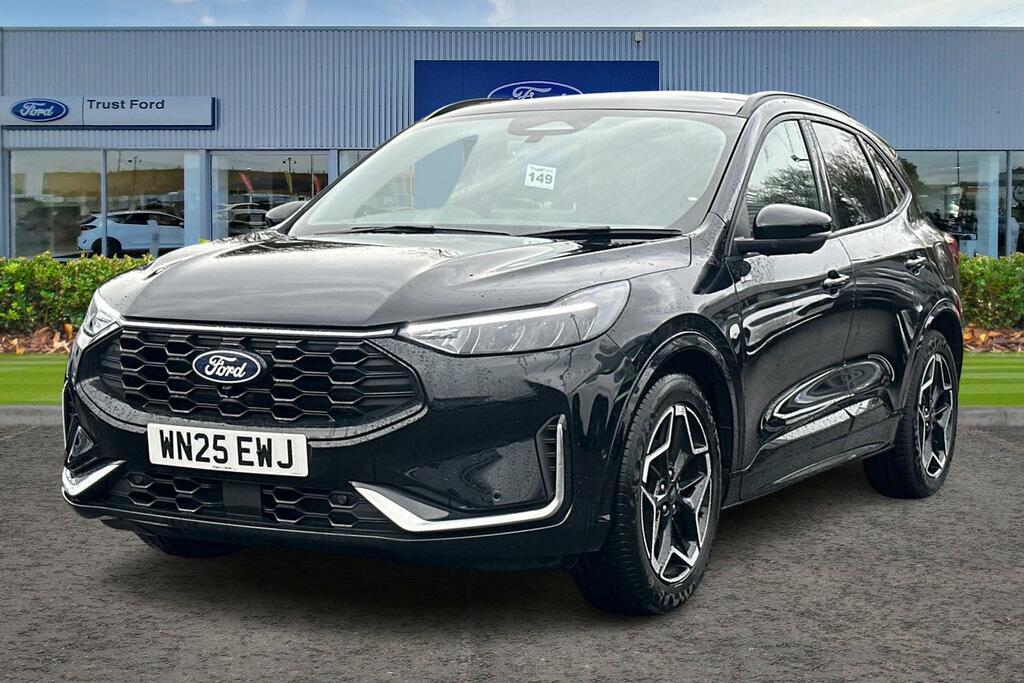 Ford Kuga 1.5 Ecoboost St-line X With Power Tailgate Bo WN25EWJ Black #5