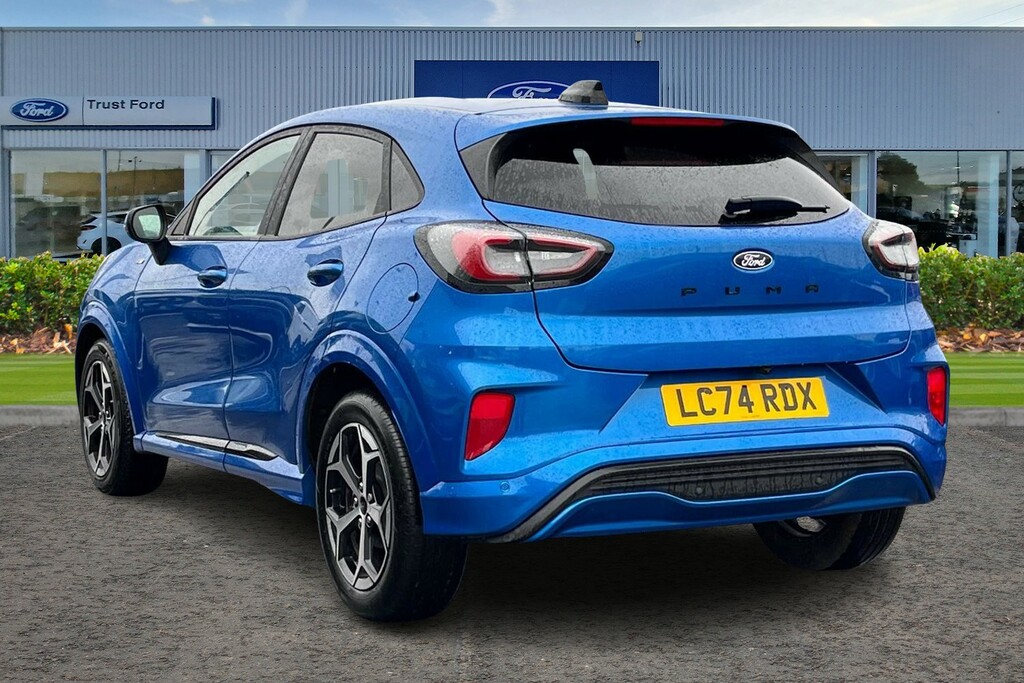 Ford Puma 1.0 Ecoboost Hybrid Mhev St-line Dct LC74RDX Blue #2