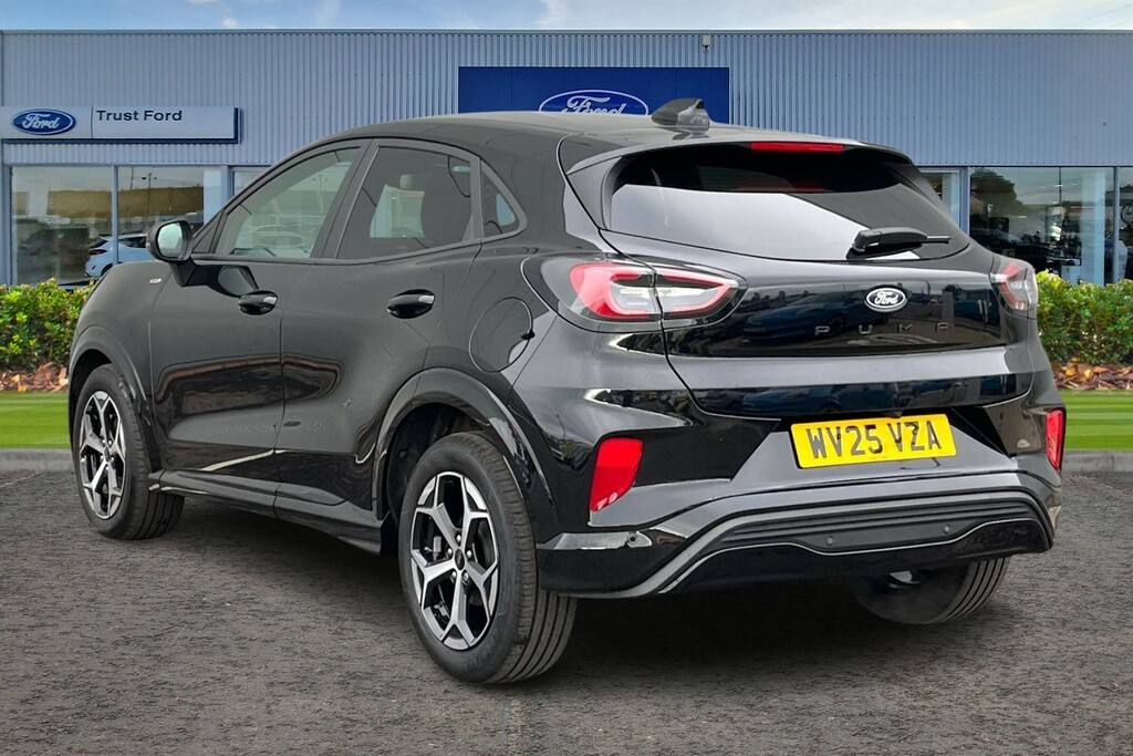 Ford Puma 1.0 Ecoboost Hybrid Mhev St-line WV25VZA Black #2