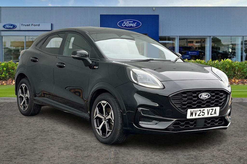 Ford Puma 1.0 Ecoboost Hybrid Mhev St-line WV25VZA Black