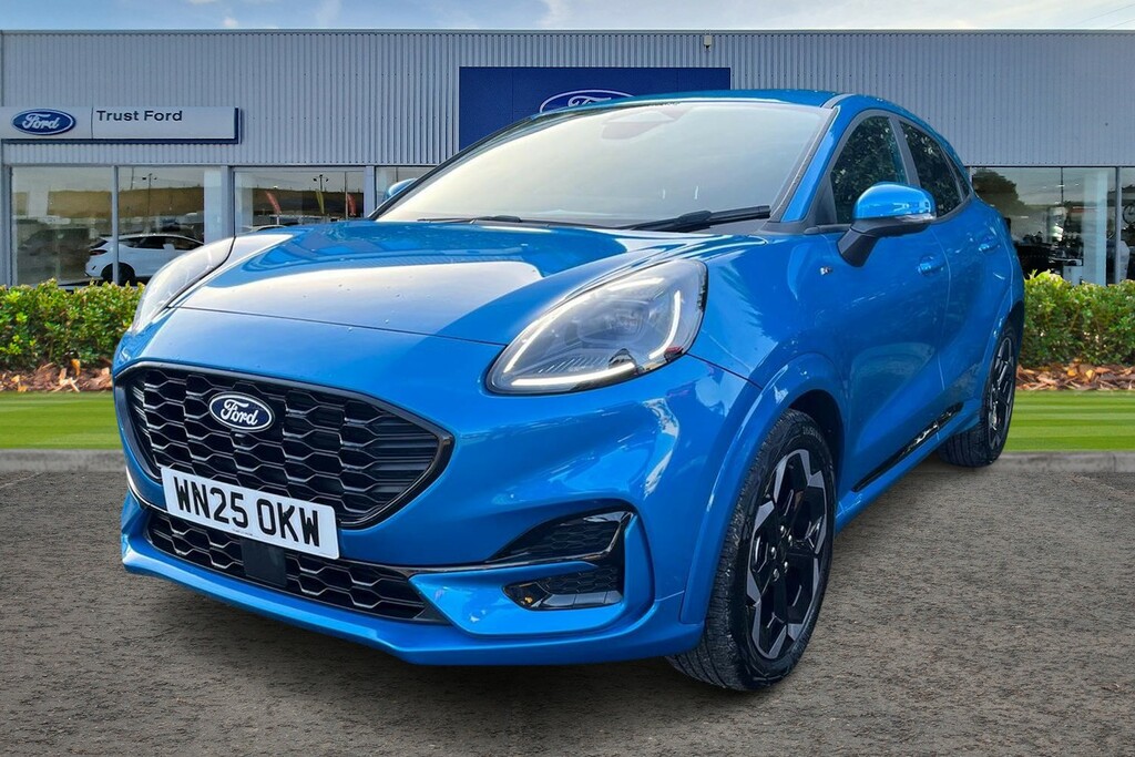 Ford Puma 1.0 Ecoboost Hybrid Mhev 155 St-line X Dct WN25OKW Blue #5