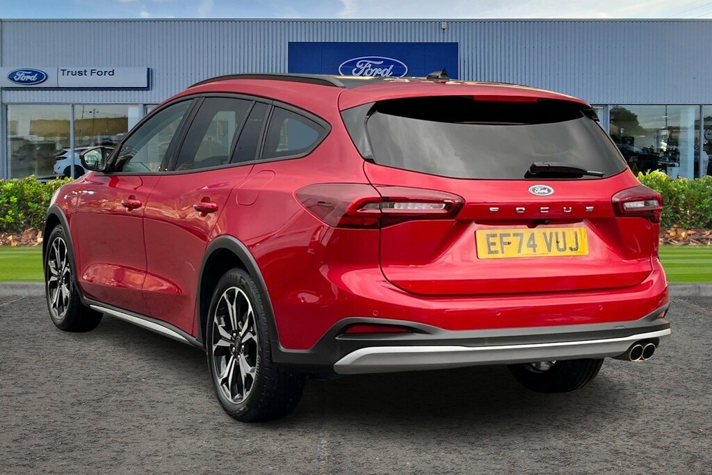 Ford Focus 1.0L Ecoboost 155Ps Hybrid Mhev Active X EF74VUJ Red #2