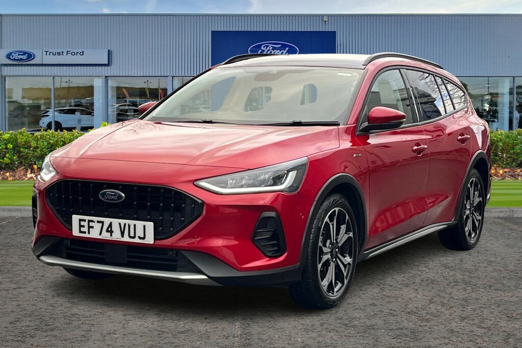 Ford Focus 1.0L Ecoboost 155Ps Hybrid Mhev Active X EF74VUJ Red #5
