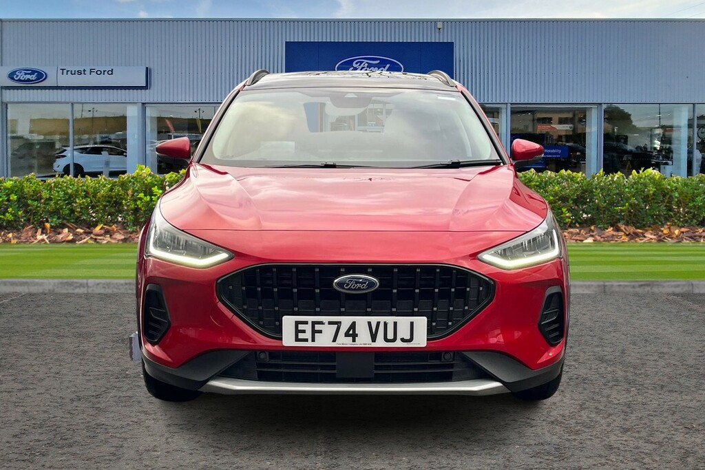 Ford Focus 1.0L Ecoboost 155Ps Hybrid Mhev Active X EF74VUJ Red #6