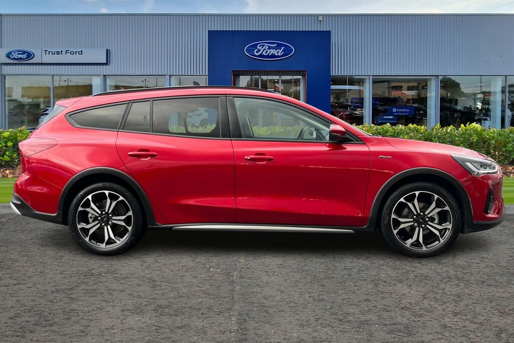 Ford Focus 1.0L Ecoboost 155Ps Hybrid Mhev Active X EF74VUJ Red #3