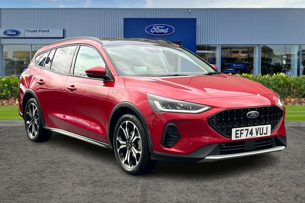 Ford Focus 1.0L Ecoboost 155Ps Hybrid Mhev Active X Red