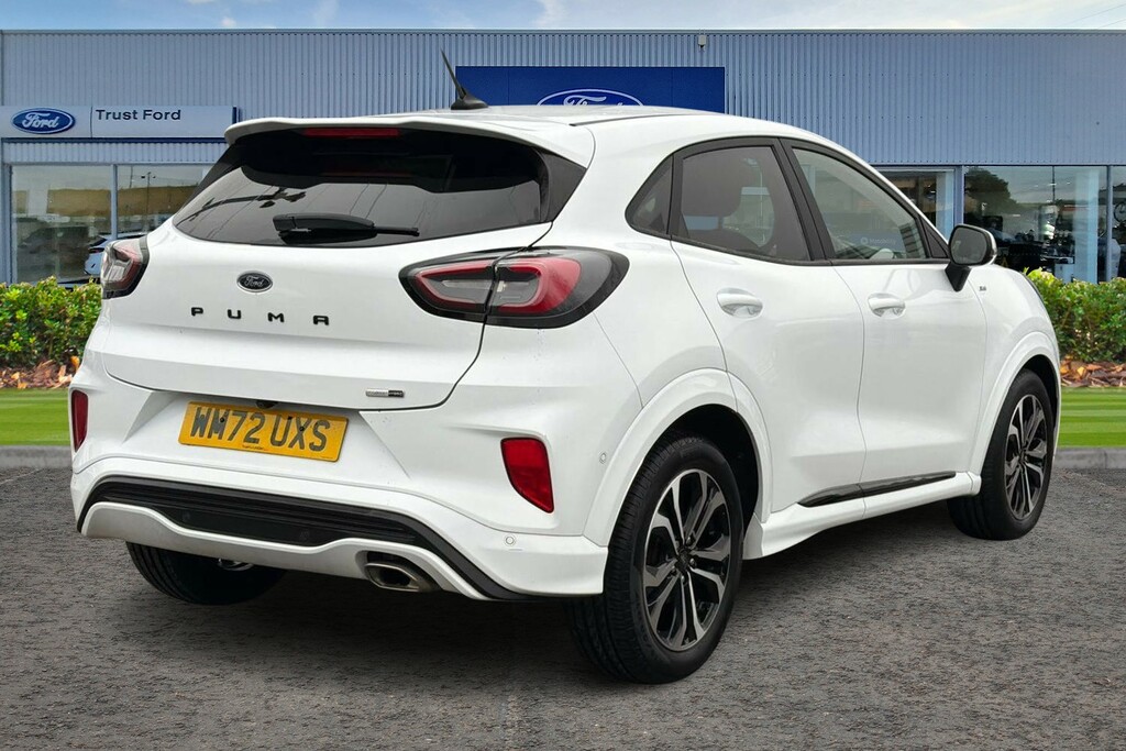 Ford Puma 1.0 Ecoboost Hybrid Mhev St-line With Front WM72UXS White #4