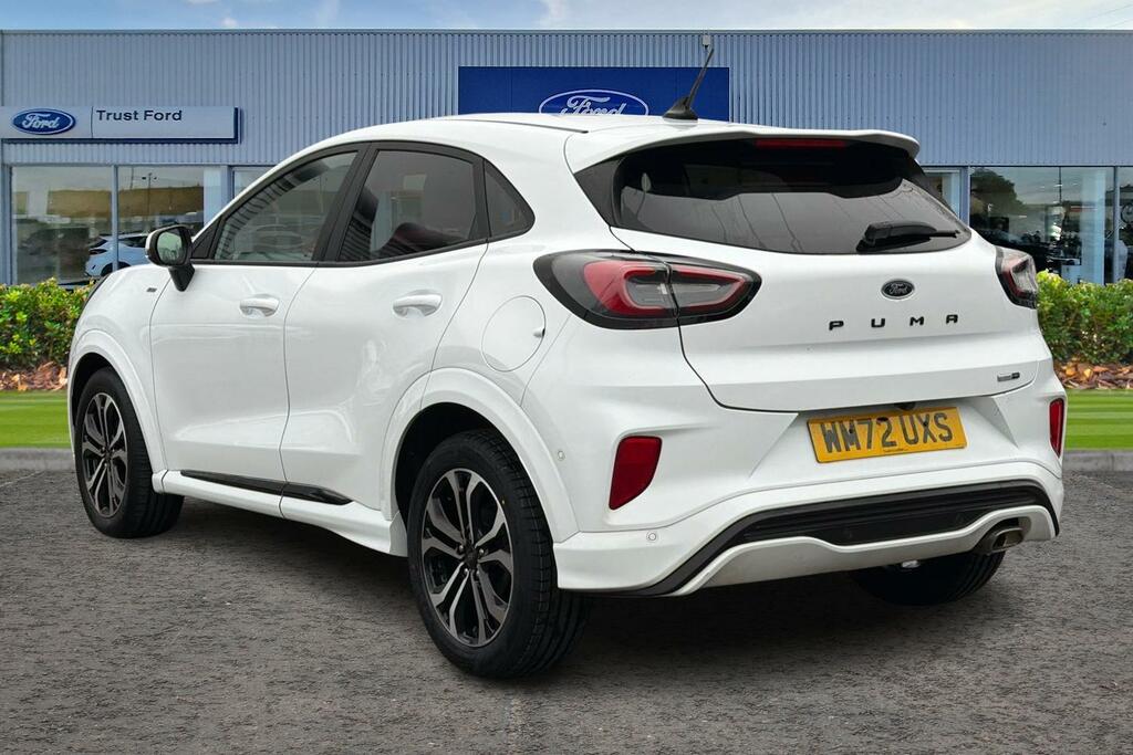 Ford Puma 1.0 Ecoboost Hybrid Mhev St-line With Front WM72UXS White #2
