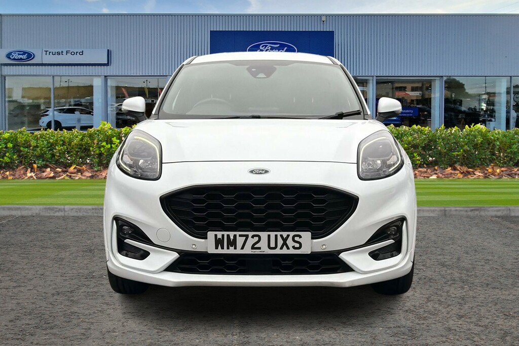 Ford Puma 1.0 Ecoboost Hybrid Mhev St-line With Front WM72UXS White #6