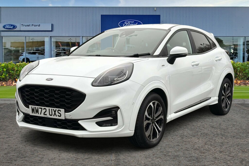 Ford Puma 1.0 Ecoboost Hybrid Mhev St-line With Front WM72UXS White #5