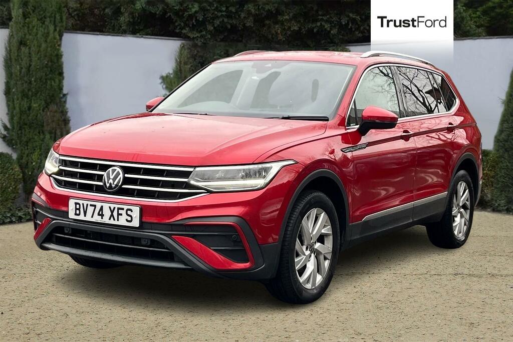 Volkswagen Tiguan Allspace 1.5 Tsi Life Dsgdigital Dash Front Rear Park BV74XFS Red #5
