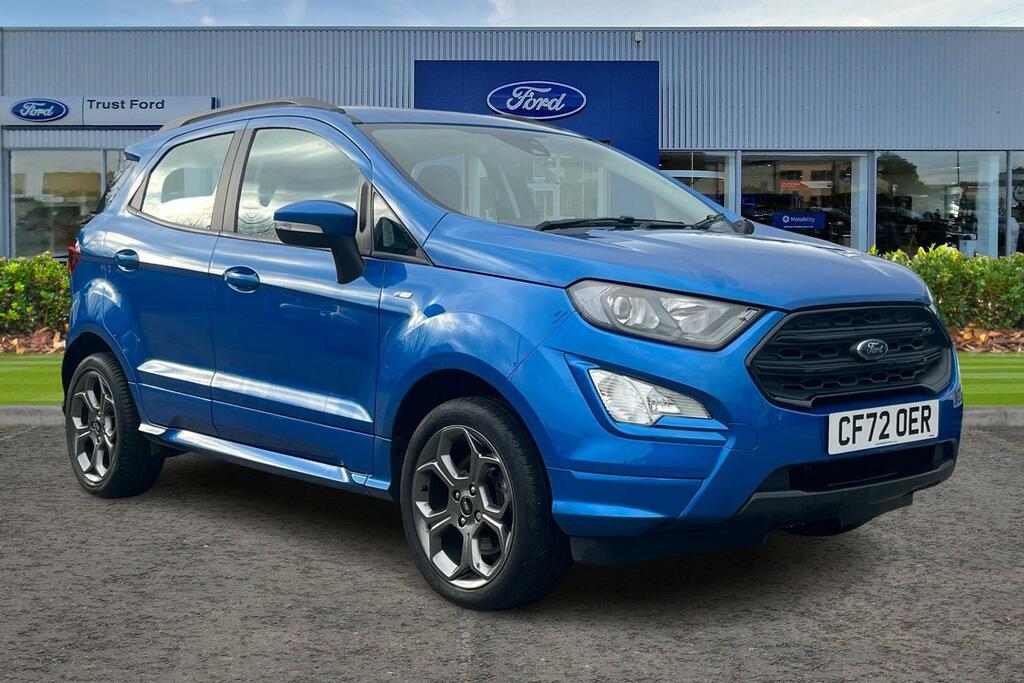 Ford Ecosport St-line Rear View Camera Sync 3 Navigation C Blue
