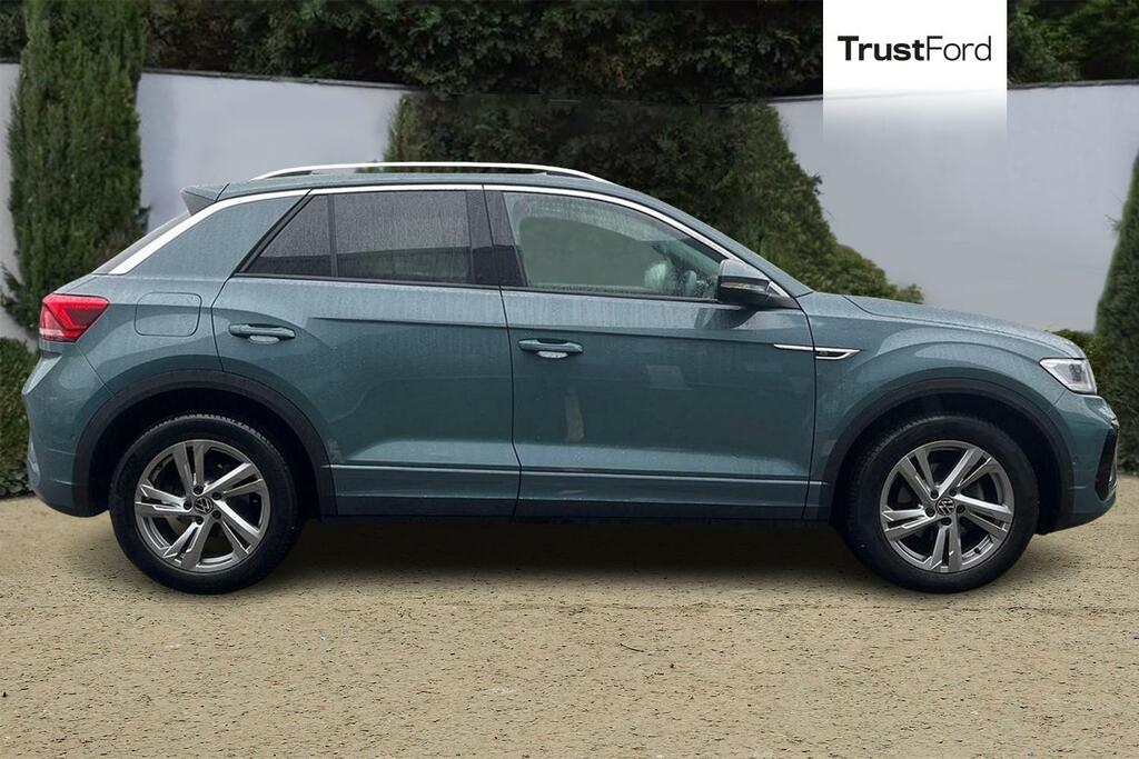 Volkswagen T-Roc 1.5 Tsi R-line Dsg WG72CPF Blue #3
