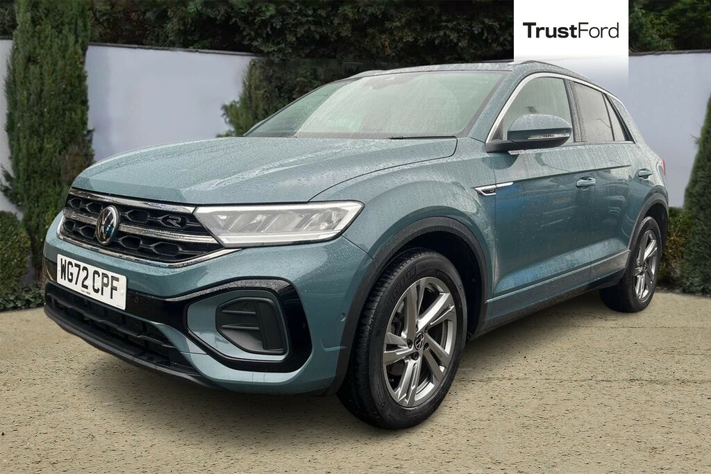 Volkswagen T-Roc 1.5 Tsi R-line Dsg WG72CPF Blue #5