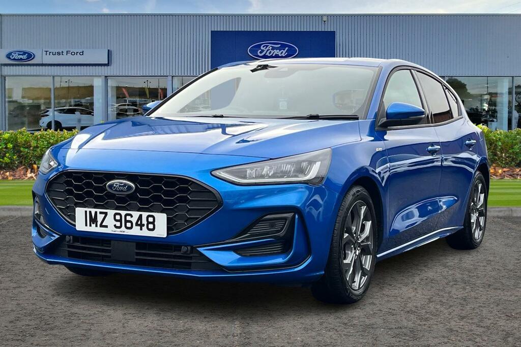 Ford Focus 1.0 Ecoboost Hybrid Mhev 155 St-line IMZ9648 Blue #5