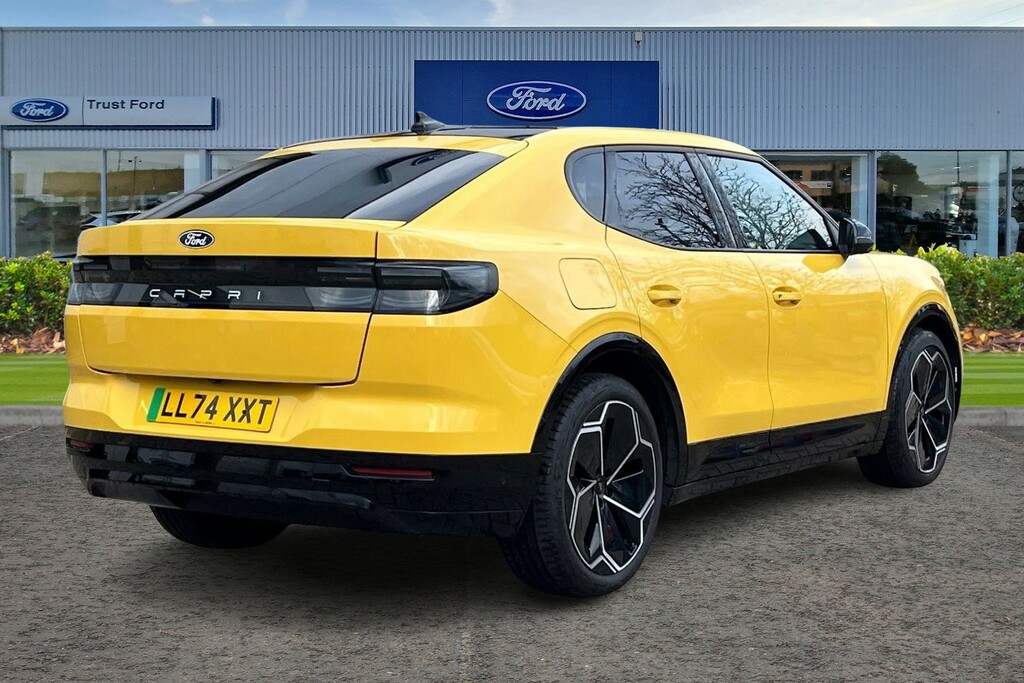 Ford Capri Extended Range 79Kwh Premium Suv LL74XXT Yellow #4